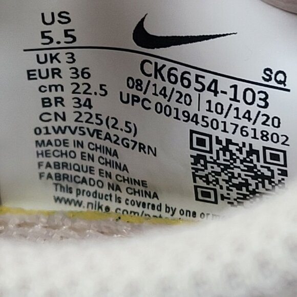 Nike Dunk Low Disrupt Sail Women's White Beige Sneakers CK6654-103 US Size 5.5 - Picture 8 of 8